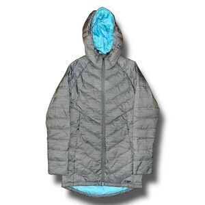 OUTDOOR RESEARCH Puffer Parka Women XS Emeralda Down Jacket 700-Fill Feather